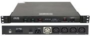 King Pro RM KIN-600AP RM 480Вт 600ВА черный / Источник бесперебойного питания