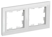 Рамка 2-местная РУ-2-БрБ IP20 белая BRITE (BR-M22-K01) / Рамка