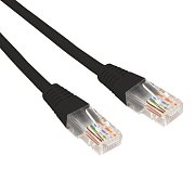 Патч-корд U/UTP CAT 6, RJ45-RJ45, 26AWG, LSZH, черный, 0.5м REXANT (02-0292-05) / Патч-корд UTP