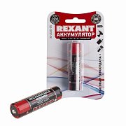Аккумулятор 18650 с защитой Li-ion 2800 mAH 3.7 В 1 шт. блистер REXANT (30-2030-05) / Аккумулятор литий-ионный цилиндрический