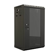 TDB-6U-GP-RAL9004 / Шкаф телекоммуникационный 10" настенный, 6U