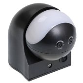 Датчик движения ДД-010 1100Вт 180град 10м IP44 черный (LDD10-010-1100-002)