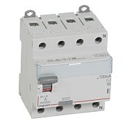 ВДТ DX3 4П 40А AC 100мА N справа (411713) / Выключатель дифференциального тока