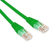 Патч-корд U/UTP CAT 6, RJ45-RJ45, 26AWG, LSZH, зеленый, 0.5м REXANT (02-0296-05) / Патч-корд UTP