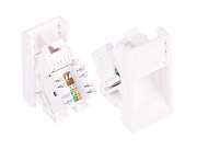 NMC-PM1UE2-AH-WW / Вставка Mosaic, 22,5х45мм, 1 порт, Кат.6, UTP