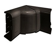 Угол внутренний 110х50 (70-120°) изменяемый черный (01051A) / Угол внутренний изменяемый