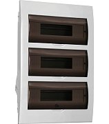 Корпус пластиковый встраиваемый KREPTA 3 ЩРВ-П-36 IP41 белый (MKP12-V-36-40-05) / Корпус пластиковый