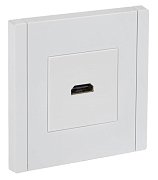 FORTE&PIANO Розетка HDMI FP240 скрытой установки белый (FP-H10-K01) / Розетка HDMI серии FORTE&PIANO