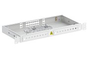 ШКОС-М-1U/2-16-FC/ST~-(корпус)~ (130303-00013) / Кросс оптический 19"
