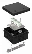 Коробка огнестойкая для о/п 80х80х40 (40-0210-9005-FR1.5-6) / Коробка огнестойкая