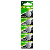 GP Lithium CR2430 (GP CR2430-2C5 100/1000), упак. 5 шт. БЛИСТЕР