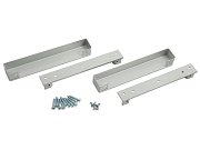 MK AL-250S (серый) / Комплект монтажа с декоративным кожухом