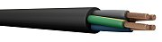 ПВСнг(А)-LS 5х6,0 ККЗ ГОСТ черный (KKZ40-00010350) / Провод силовой не распространяющий горение, с пониженным дымо- и газовыделением