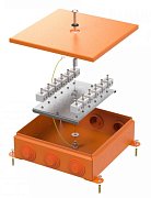 Коробка металлическая огнестойкая 200х200х65 (70-0390-2004-FR6.0-24) / Коробка огнестойкая