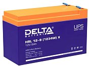 Delta HRL 12-9 X (1234W) / Аккумулятор герметичный свинцово-кислотный