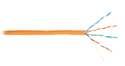 U/UTP 4pair, Cat5e, Solid, In, нг(А)-HF (NMC 9100C-OR) / Кабель «витая пара» (LAN) для структурированных систем связи