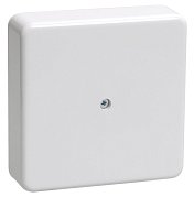 Коробка распаячная КМ41212-01 75х75х20 открытой проводки (6 клемм 6 мм²) белая (UKO10-075-075-020-K01) / Коробка распаячная безгалогенная (HF)