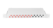 NMF-RP16FCUS2-WS-ES-1U-GY / Кросс оптический 19"