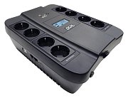 Spider SPD-1100U LCD USB 605Вт 1100ВА черный / Источник бесперебойного питания