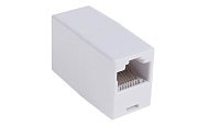 RJ-45 (розетка)-RJ-45 (розетка) (белый) / Разъем распределительный