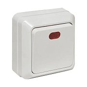 Рим Выключатель 1-клавишный 10А (ENV10-121-10) / Выключатель 1-клавишный 10А