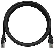 NTSS-PC-UTP-RJ45-5e-1.0-LSZH-BL UTP RJ-45 кат.5E 1м черный / Патч-корд медный