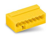WAGO 243-508 Клемма MICRO 8-проводная желтая / Клемма для распределительных коробок