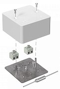 Коробка огнестойкая для к/к 40-0460-FR2.5-4-П Е15-Е120 с термопредохранителем 85х85х45 / Коробка огнестойкая
