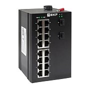 TSX-U-2GX/SFP-16GT / Промышленный неуправляемый коммутатор