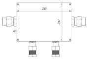 КВМК ГК 301 / Коробка коммутационная взрывозащищенная