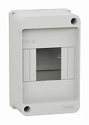City9 Box XS 4 модуля без дверцы, белый (EZ9EAA104) / Щиток модульный