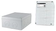 Коробка ОП 240х195х90мм, крышка, IP44, кабельные вводы d28-3шт, d37-2шт (SQ1401-1271) / Распаячная коробка