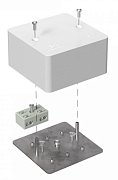 Коробка огнестойкая разветвительная для к/к 85х85х45 (40-0460-FR6.0-4-2-Р) / Коробка огнестойкая
