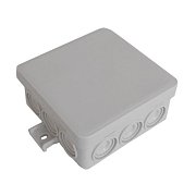 Коробка JBL085 85х85х38, 12вых., IP55, белая (44054W-1) / Коробка монтажная