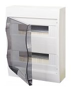 City9 Box 24 модулей навесной с прозрачной дверцей (EZ9E212S2SRU) / Щиток модульный