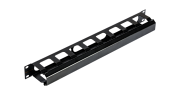 NMC-OK580C-1U-BK / Кабельный органайзер 19"