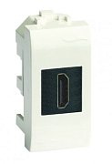 Розетка HDMI Brava 1 модуль слоновая кость (75100S) / Розетка HDMI
