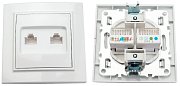 Минск Розетка RJ-45+Phone СП (ERK00-135-10) / Розетка RJ-45+Phone СП