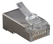 PLUG-8P8C-U-C6-SH-100 (100 шт) / Разъем RJ-45