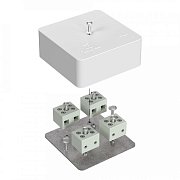 Коробка огнестойкая 75х75х30 для кабель-канала (40-0450-FR6.0-8) / Коробка огнестойкая для кабель-канала
