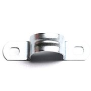 Скоба двухлапковая D48-50 (50 шт) (53361) / Скоба двухлапковая оцинкованная