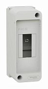City9 Box XS 2 модуля без дверцы, белый (EZ9EAA102) / Щиток модульный