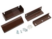 MK AL-150PR-Inside (коричневый) / Комплект монтажа для дверей открывающихся вовнутрь