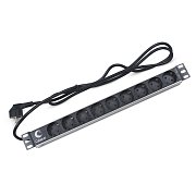 PDU-9P-2EU (7288c) / Блок розеток 19"