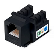 KJ-RJ12-90-BK (9481c) / Вставка Keystone Jack