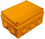 Коробка JBS150 150х110х70, 10 вых., 10P (1,5…6мм²) (43249HF) / Коробка монтажная, огнестойкая, без галогена
