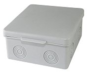 Коробка ОП 100х100х55мм, крышка, IP54, 8вх., без гермовводов (SQ1401-0823) / Распаячная коробка