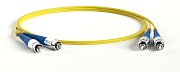 FC-D2-9-FC/UR-FC/UR-H-2M-LSZH-YL / Патч-корд волоконно-оптический FC-FC