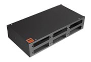 FO-19R-2U-6xSLT-W140H42-48UN-BK / Кросс оптический 19"