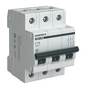 GENERICA ВА47-29М 3P C 16А 4,5кА (MVA21-3-016-C-G) / Автоматический выключатель